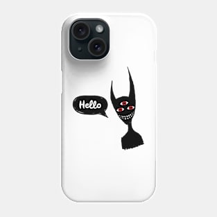 Hello darkness Phone Case