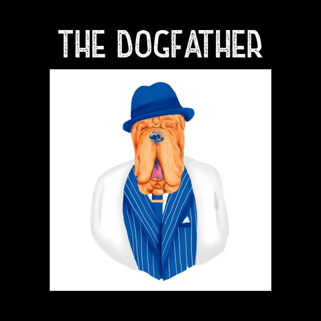 The Dogfather Neapolitan Mastiff by Joyce Mayer