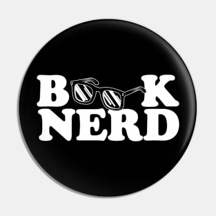 book Nerd Pin