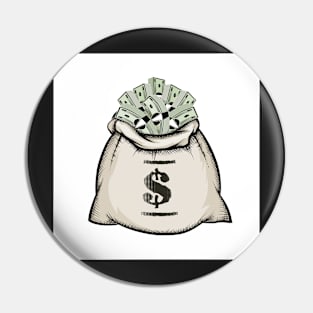 Money Bag Pin