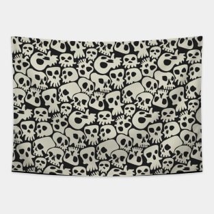 Skull Pattern Tapestry