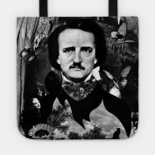 Edgar Allan Poe Halloween Ghost Story Horror Gothic Cat Tote