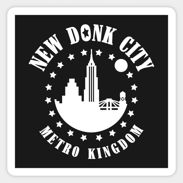 New Donk City Super Mario Sticker TeePublic