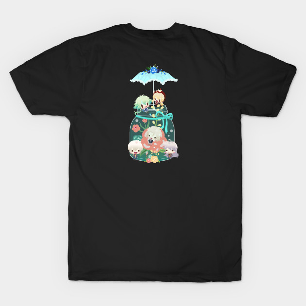 Genshin Impact Cute Chibi Green Ver - Genshin Impact - T-Shirt | TeePublic
