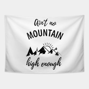 Mountains Hiking Tapestry