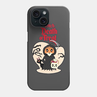 Hi, Death or treat on Halloween Phone Case