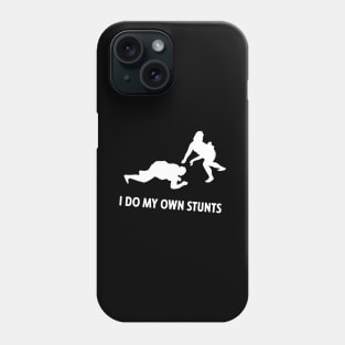 I Do My Own Stunts Sumo Wrestling Funny Sumo Wrestler Phone Case