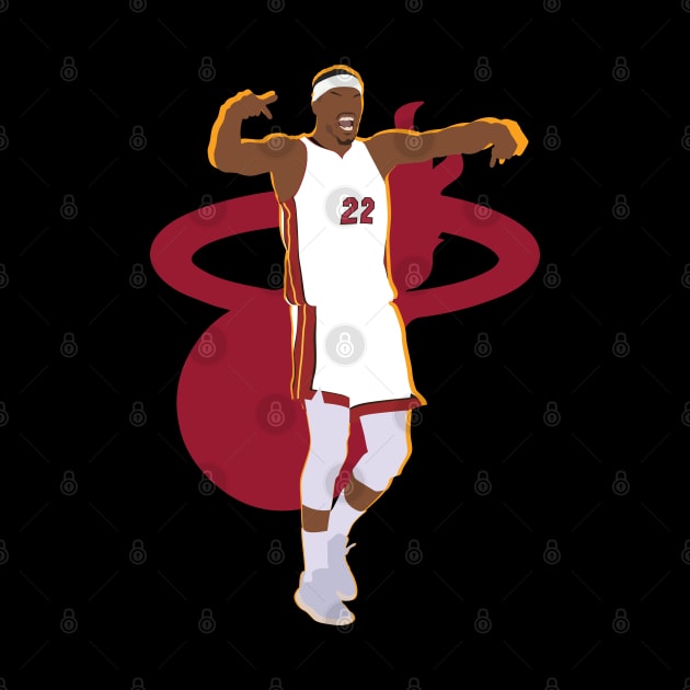 Jimmy Butler 22 M. Heat Collage by Jackshun