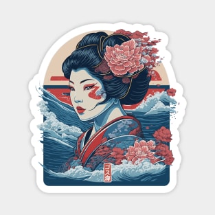 Geisha Sea Magnet