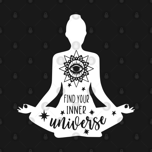 Find Your Inner Universe - Yoga And Meditation Practice by Yoga Studio Arts