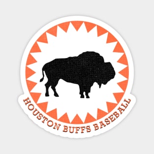 Historical Houston Buffalos Minor League Baseball Magnet