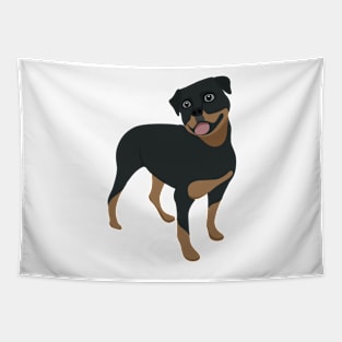 Rottweiler Dog Tapestry