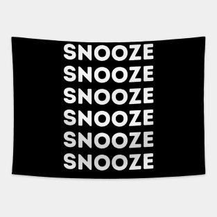 HITTING THE SNOOZE BUTTON Tapestry