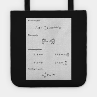 Seven Equations That Rule Your World Tote