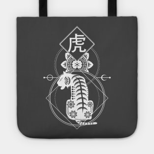 Chinese, Zodiac, Tiger, Astrology, Star sign Tote