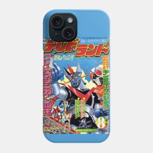 Great Mazinger Kamen Rider Getter Robo Inazuman Phone Case