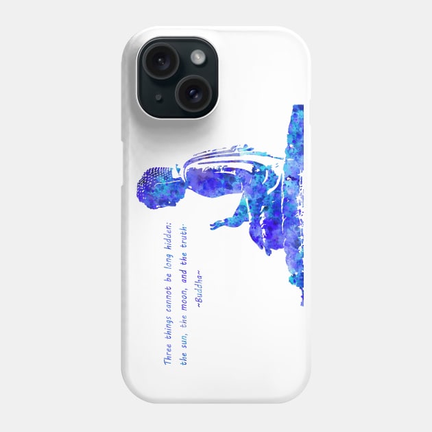 Buddha Phone Case by RosaliArt