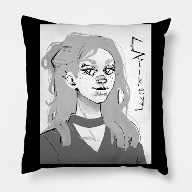 Spikey Pillow by RainbowLithium