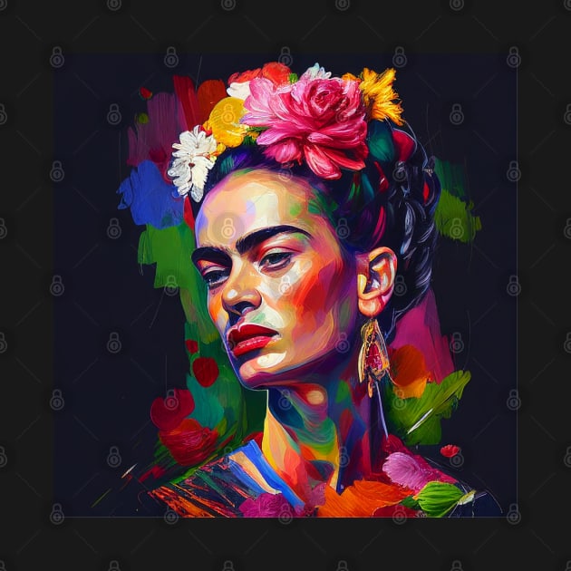 Frida Kahlo by Sanzida Design