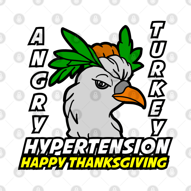 Angry Turkey - Happy Thanksgiving by FooVector