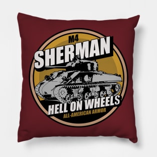 WW2 M4 Sherman Tank Pillow