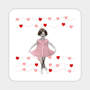 Shirley Temple Love Magnet