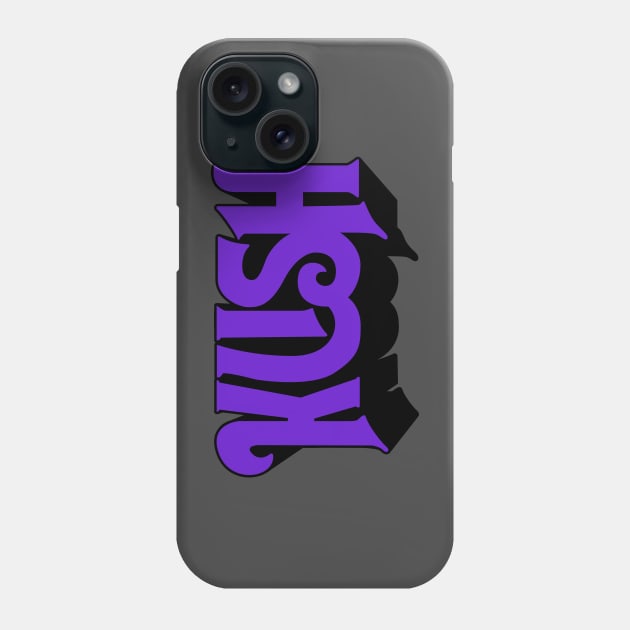 Purple Kush - Parody Band Design Phone Case by deancoledesign