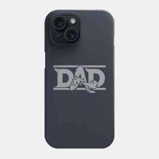 DND Dad (Small and Gray) Phone Case