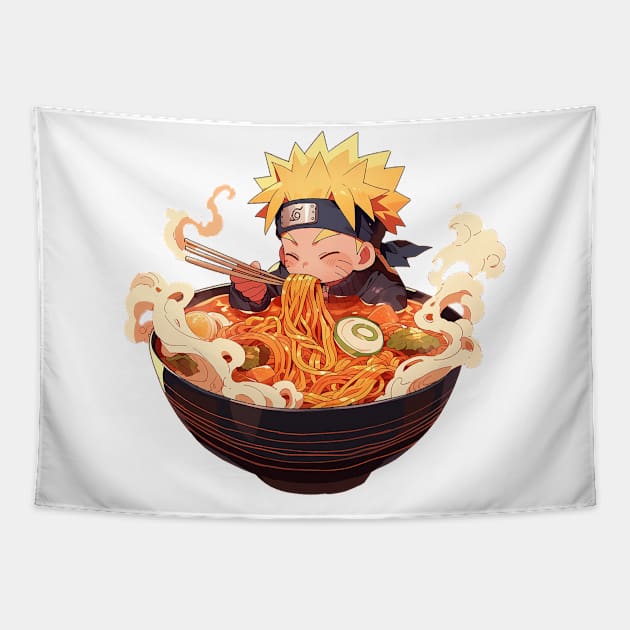 anime ramen Tapestry by boxermaniac