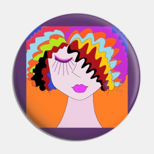 she has a beautiful vibe Pin