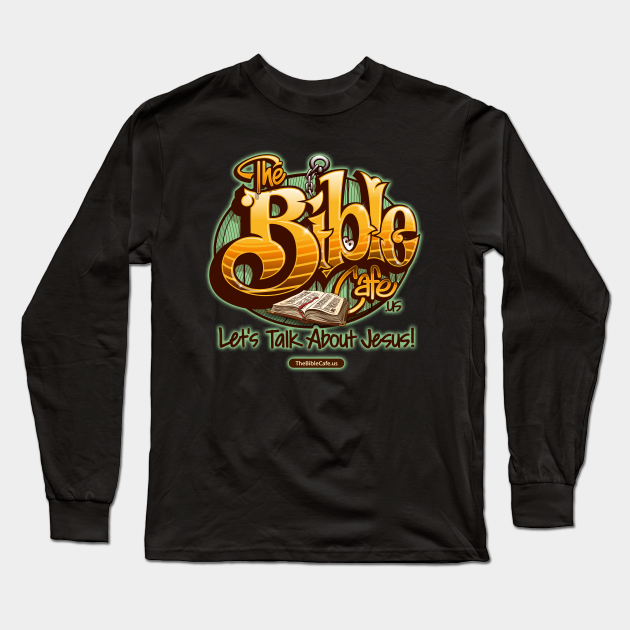 Tbc Logo Dk Kolor Art The Bible Cafe Long Sleeve T Shirt Teepublic