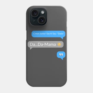 Dad And Baby Convo Phone Case