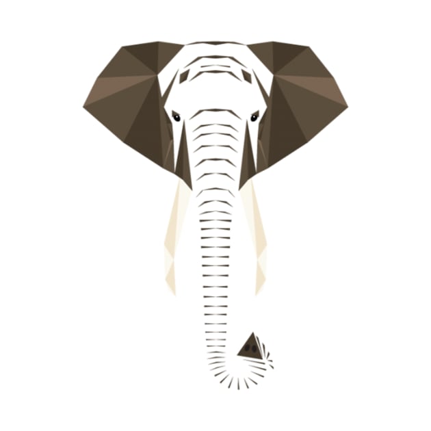 Geometric elephant by BrechtVdS