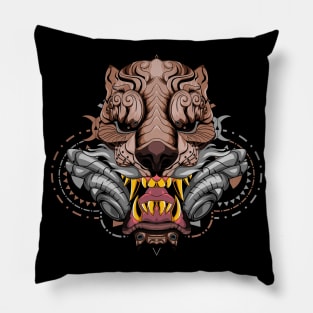 tiger mask Pillow