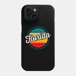 Florida - Retro Sunset Phone Case