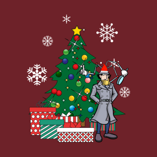 Inspector Gadget Around The Christmas Tree T-Shirt