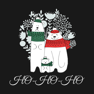 HO HO HO Christmas Shirt, Christmas T-shirt, Christmas Family Shirt T-Shirt