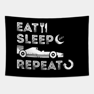 Eat Sleep Formula Repeat Tapestry