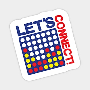 Let's Connect! Magnet