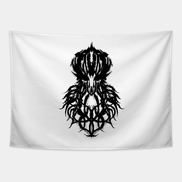 Rorschach Cthulhu. Tapestry by AtomicBanana