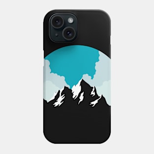 Cloudy Mountain Phone Case