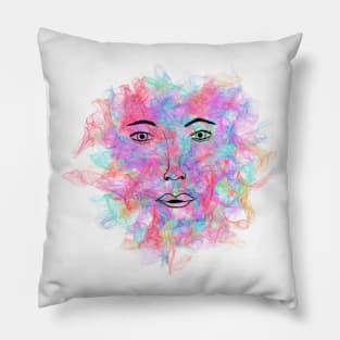 Explosion of colors Pillow