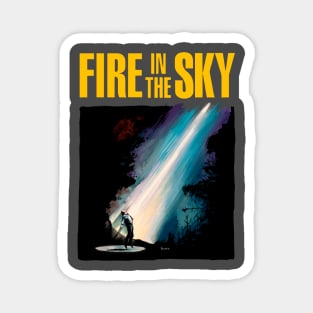 Fire in the Sky illustration Magnet