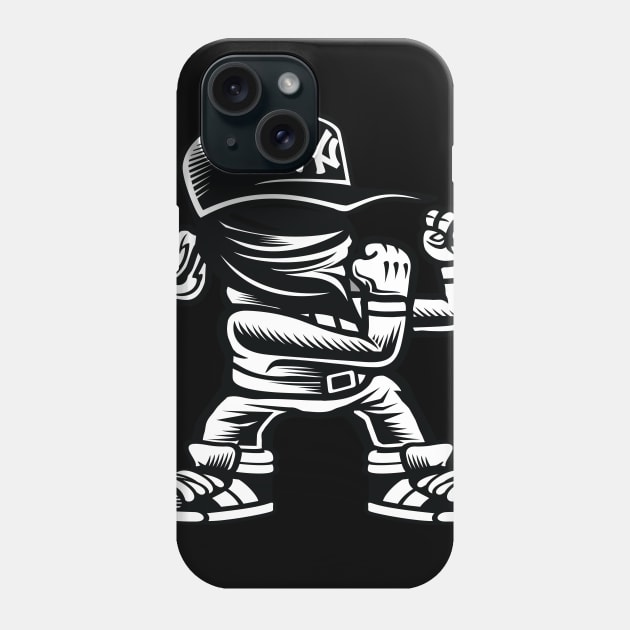 Cool Fighter Phone Case by LineXpressions