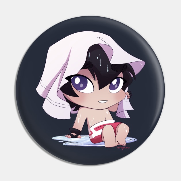 Pool Keith Chibi Pin by mishydraws