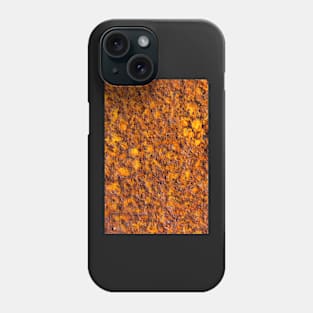 Rust, red, white, V. But without red or white, pure rust Phone Case