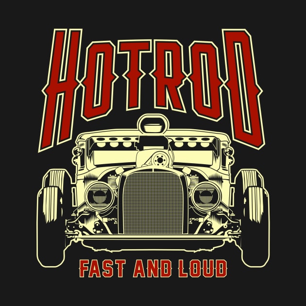 HOTROD FAST AND LOUD Dark version by DirtyWolf