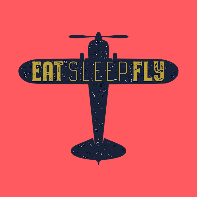 Eat Sleep Fly by CB Creative Images