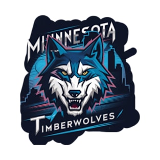 Minnesota timberwolfs T-Shirt