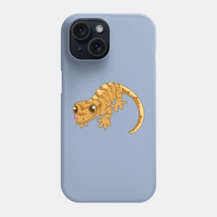 Crested Gecko Yellow Tiger Phone Case